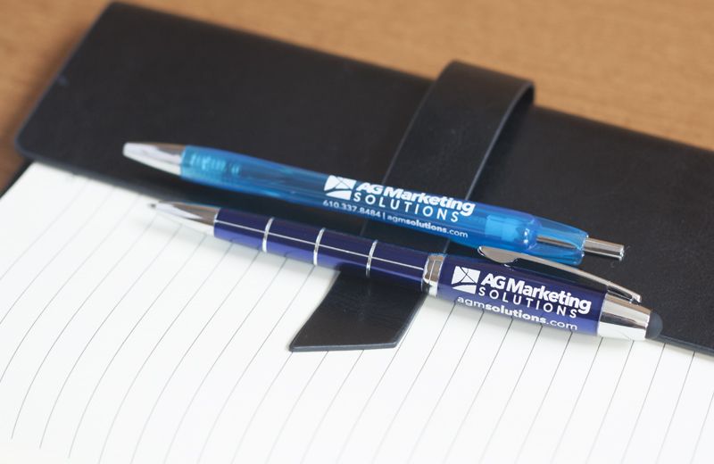 Custom printed pens with logos